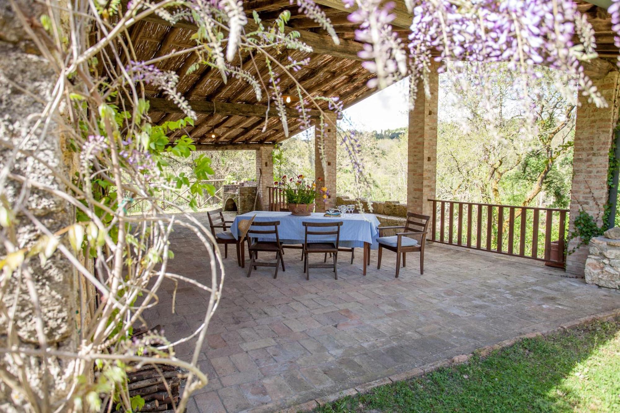 Tenuta Di Spannocchia Rosia Ngoại thất bức ảnh